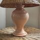 Cracked ceramic lamp - French manufacture