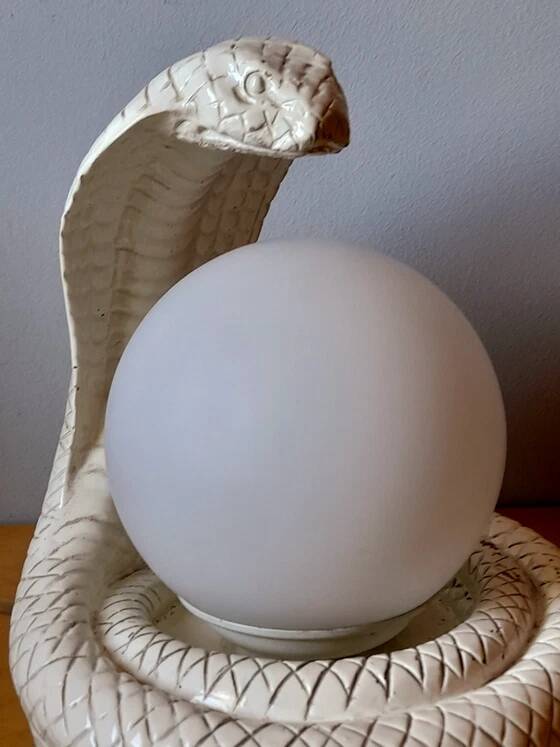 Lampe serpent Avobin, 1970