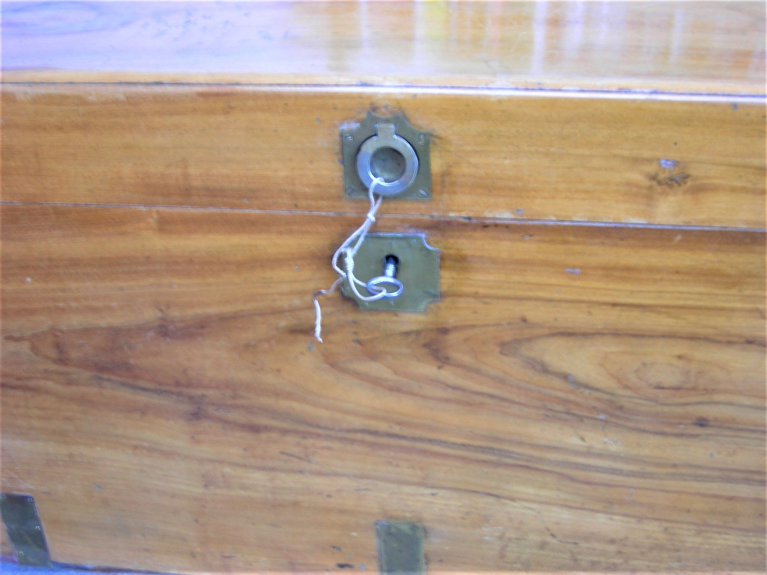 Navy officer's trunk in camphrier