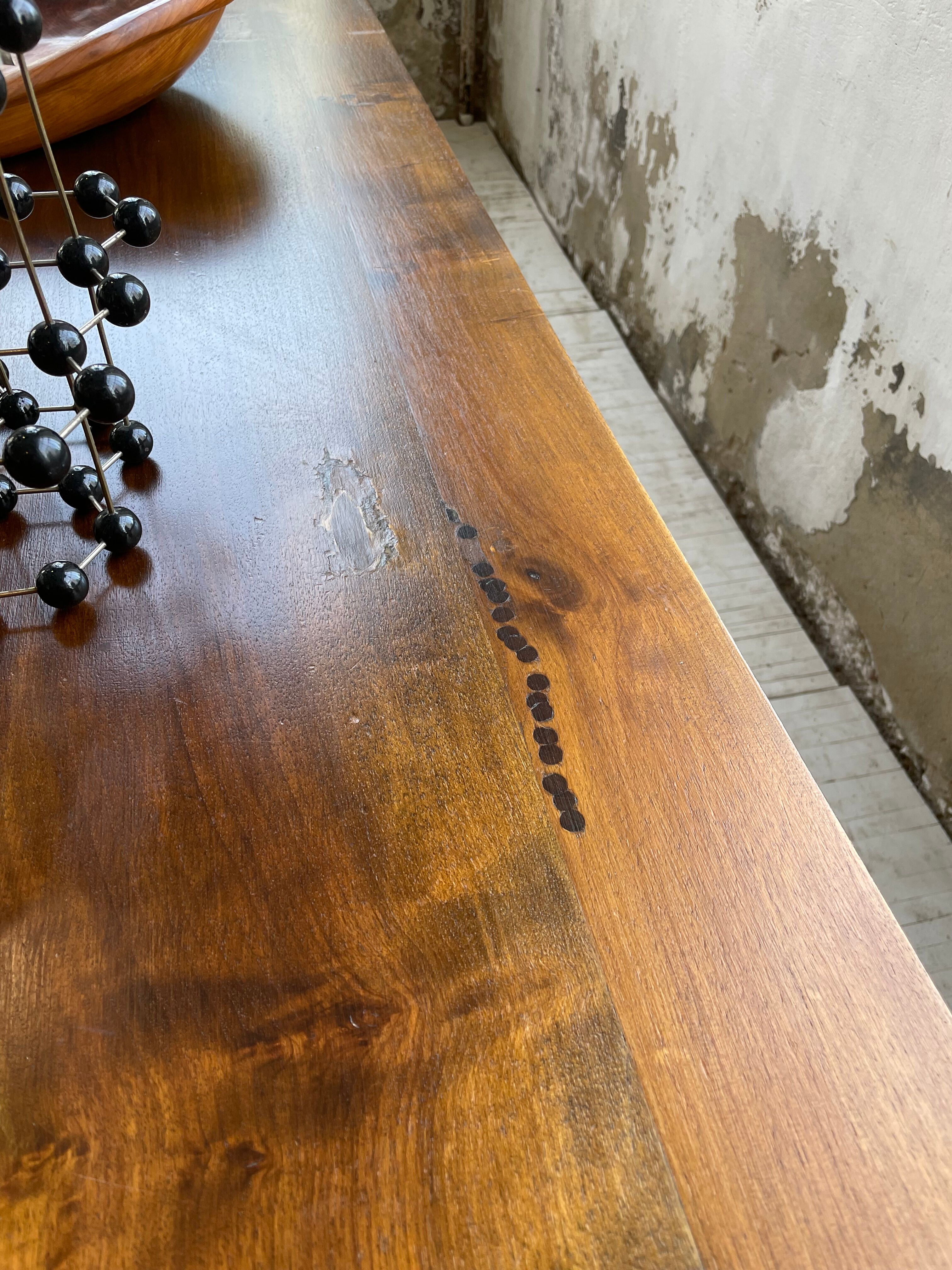 Table of draper firm walnut 260cm