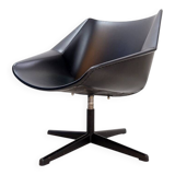 Mid-century pastoe fm08 swivel chair by cees braakman, netherlands, 1959