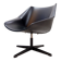 Mid-century pastoe fm08 swivel chair by cees braakman, netherlands, 1959