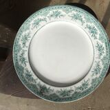 Set of flat plates Roses Mousses