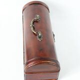 petite malle en bois et laiton