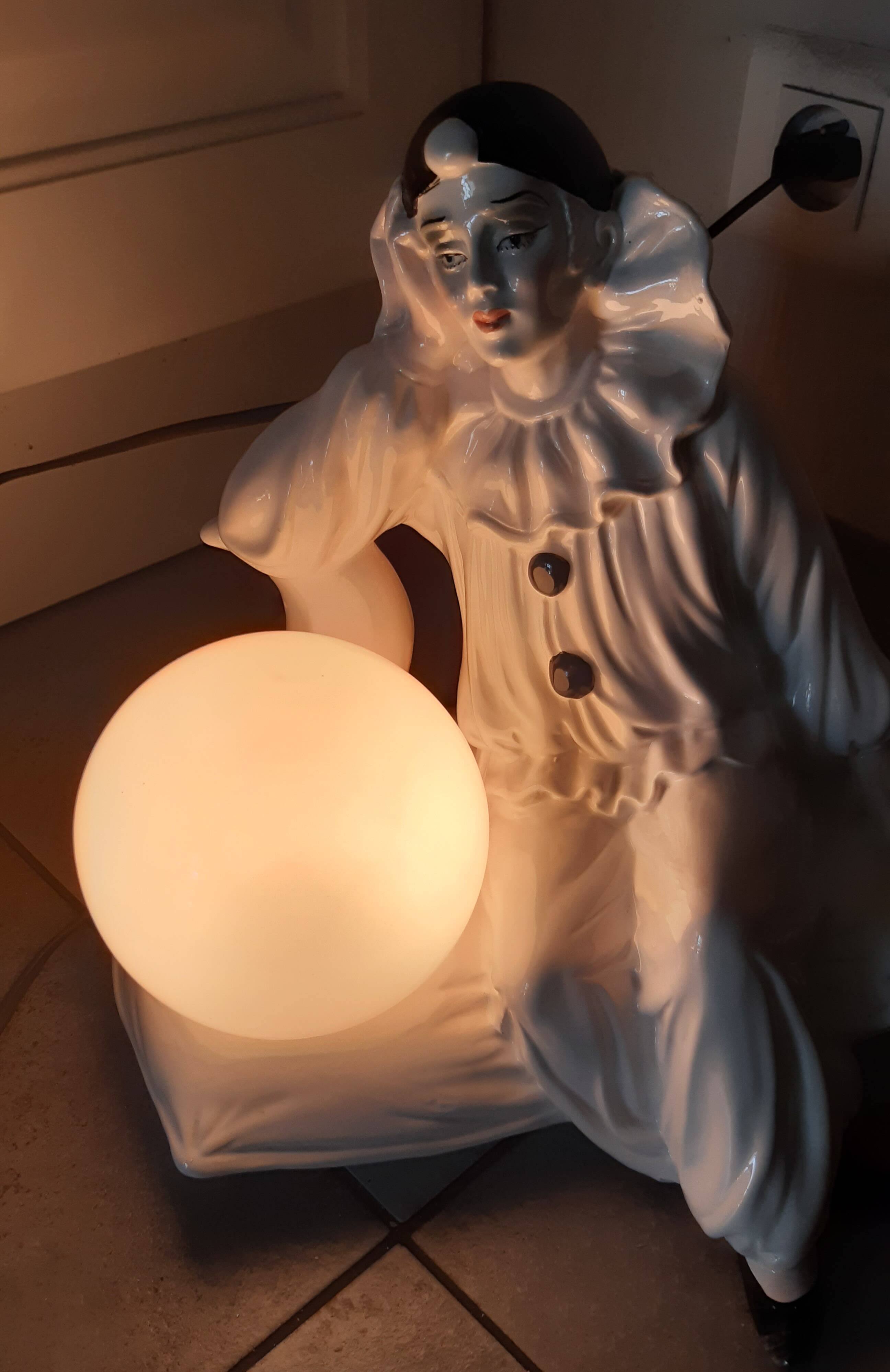 Pierrot lamp from the 70s