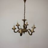 1930s Large Art Deco Candlestick, Czechoslovakia