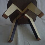 Vintage selette formica 1970s