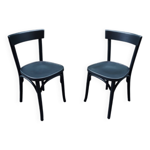 lot de 2 chaises bistrot