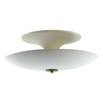 Super Rare 1950s Italian Reversed Umbrella Ceiling Lamp – Gino Sarfatti Sty