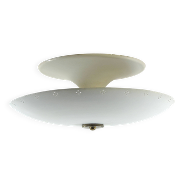 Super Rare 1950s Italian Reversed Umbrella Ceiling Lamp – Gino Sarfatti Sty