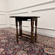 Antique English drop-leaf table