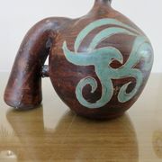 Belle lampe en céramique signée datant des années 50 ou 60