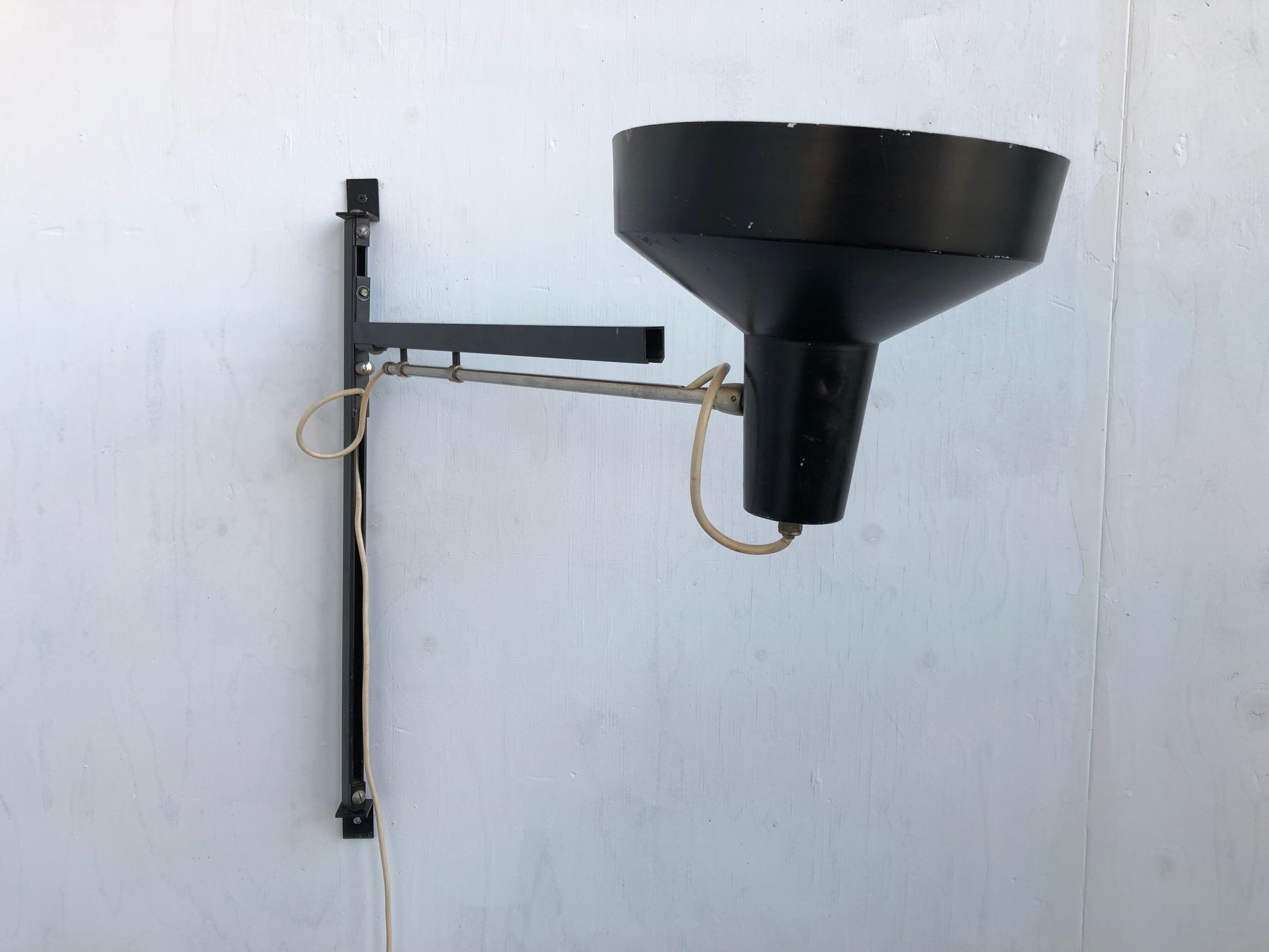 Vintage Hiemstra Evoluv wall lamp