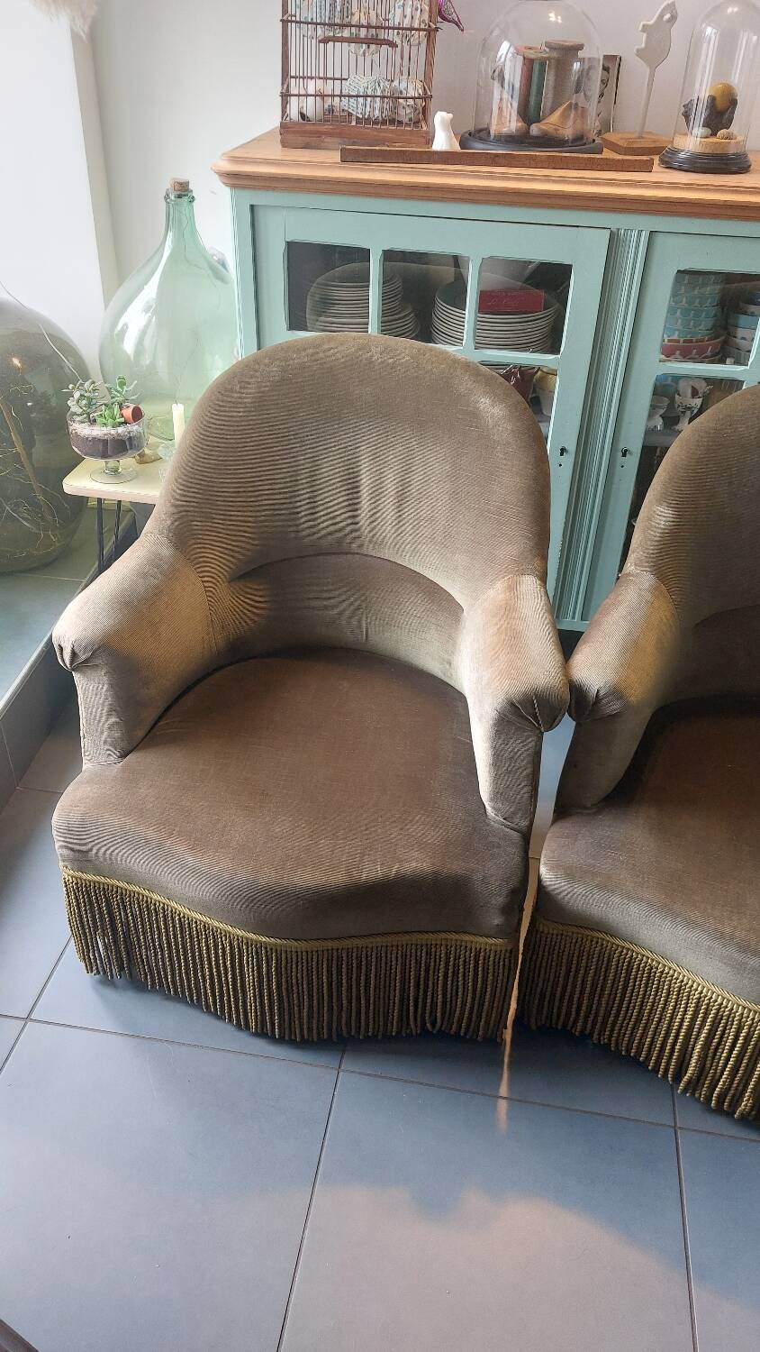 Toad armchairs