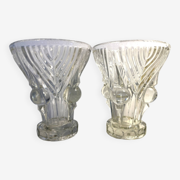 pair of Art Deco vases, 1940