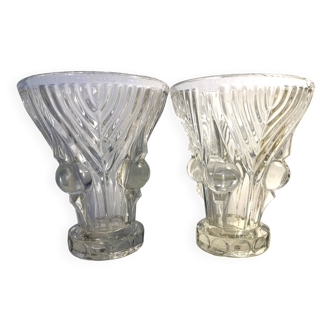 paire vases Art Déco, 1940