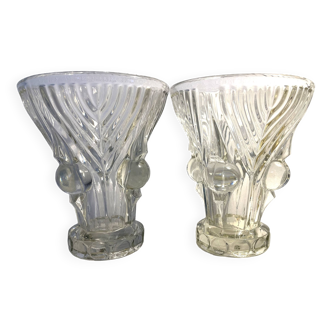 pair of Art Deco vases, 1940