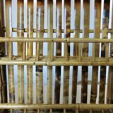 Wall mail holder bamboo mail storage 50s