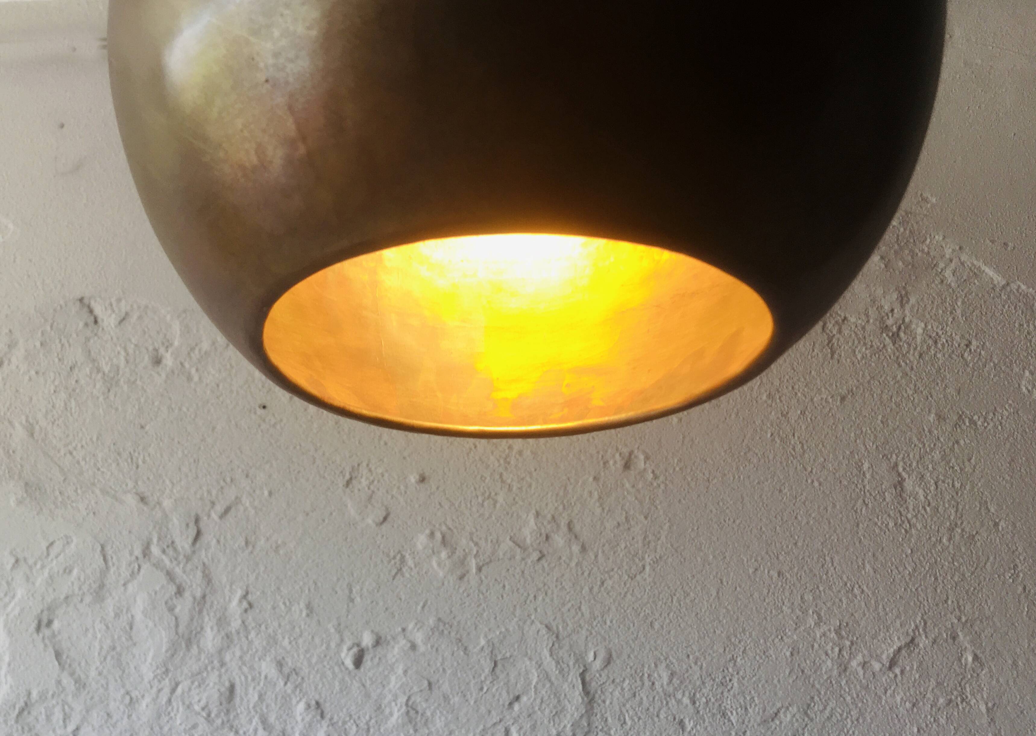 Brass Lamp, Italy 1950s