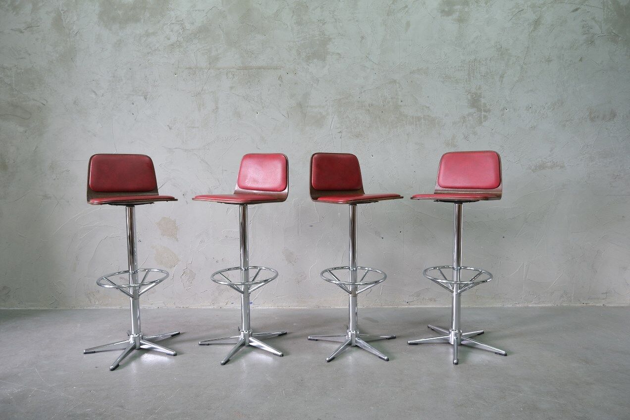 Vintage bar stools, 1970
