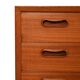 Commode en teck par Dansk Møbelfabrik