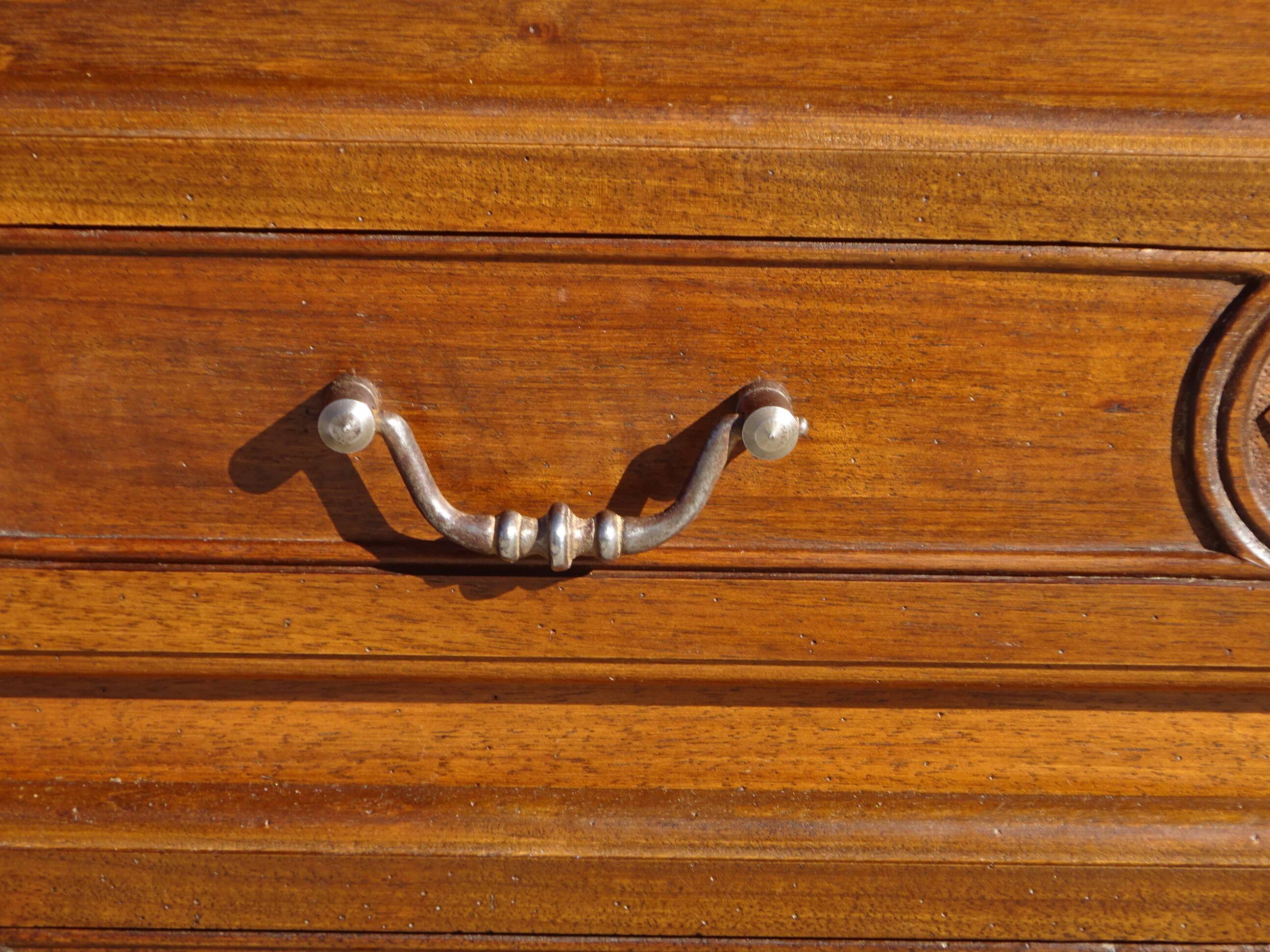 Meuble 3 en 1, secrétaire, commode et vitrine