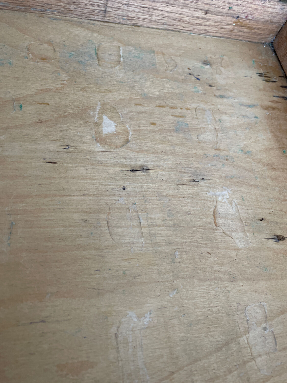 Wooden travel writing box