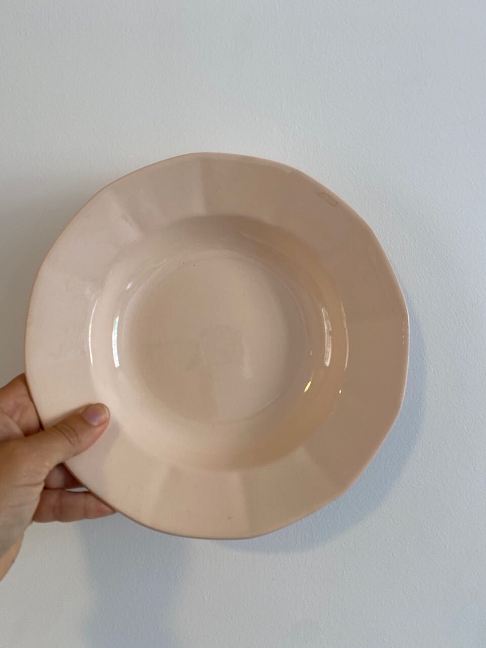 Service of powder pink hollow plates