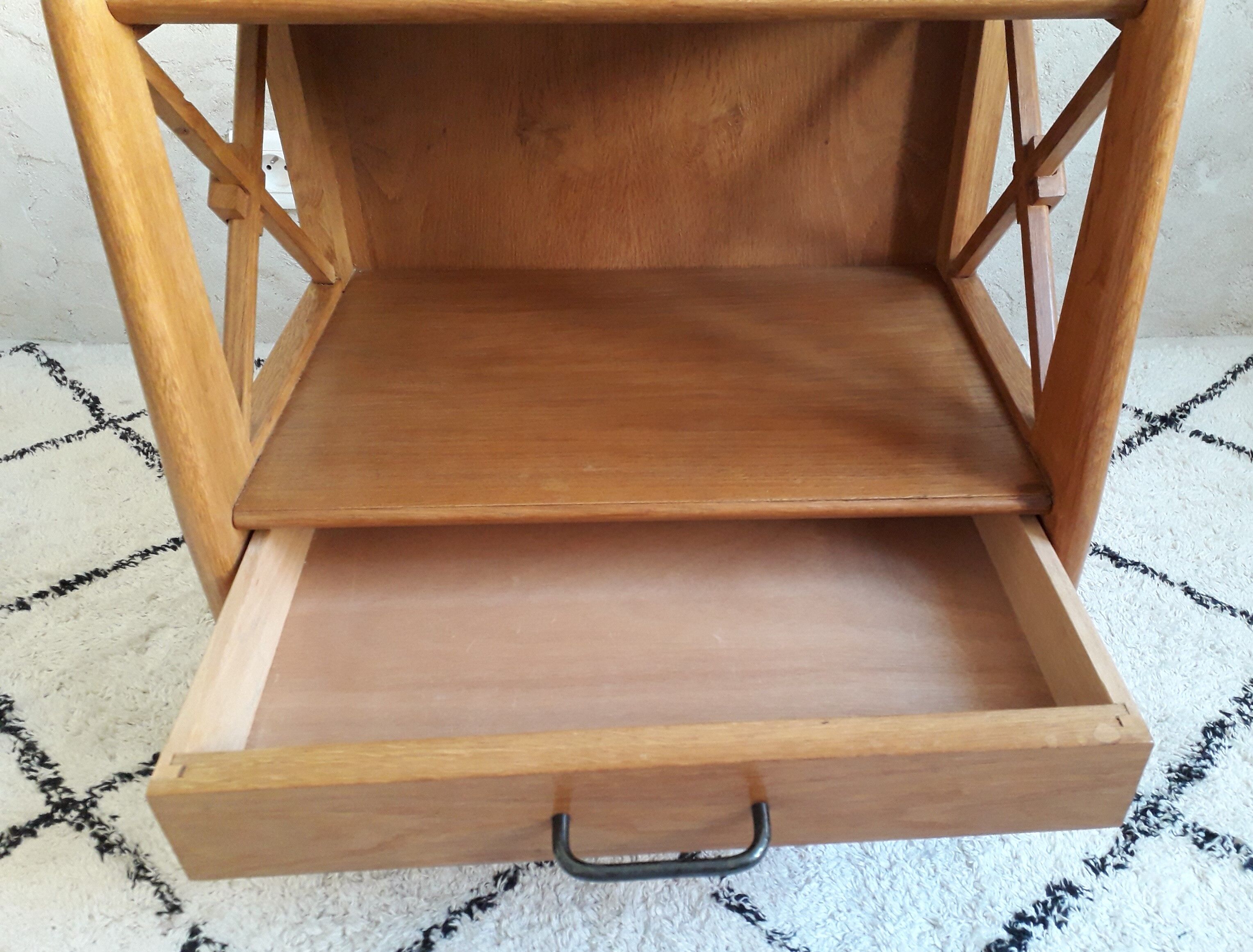 Bedside table Atelier Saint-Sabin 50s