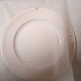 15 white earthenware plates