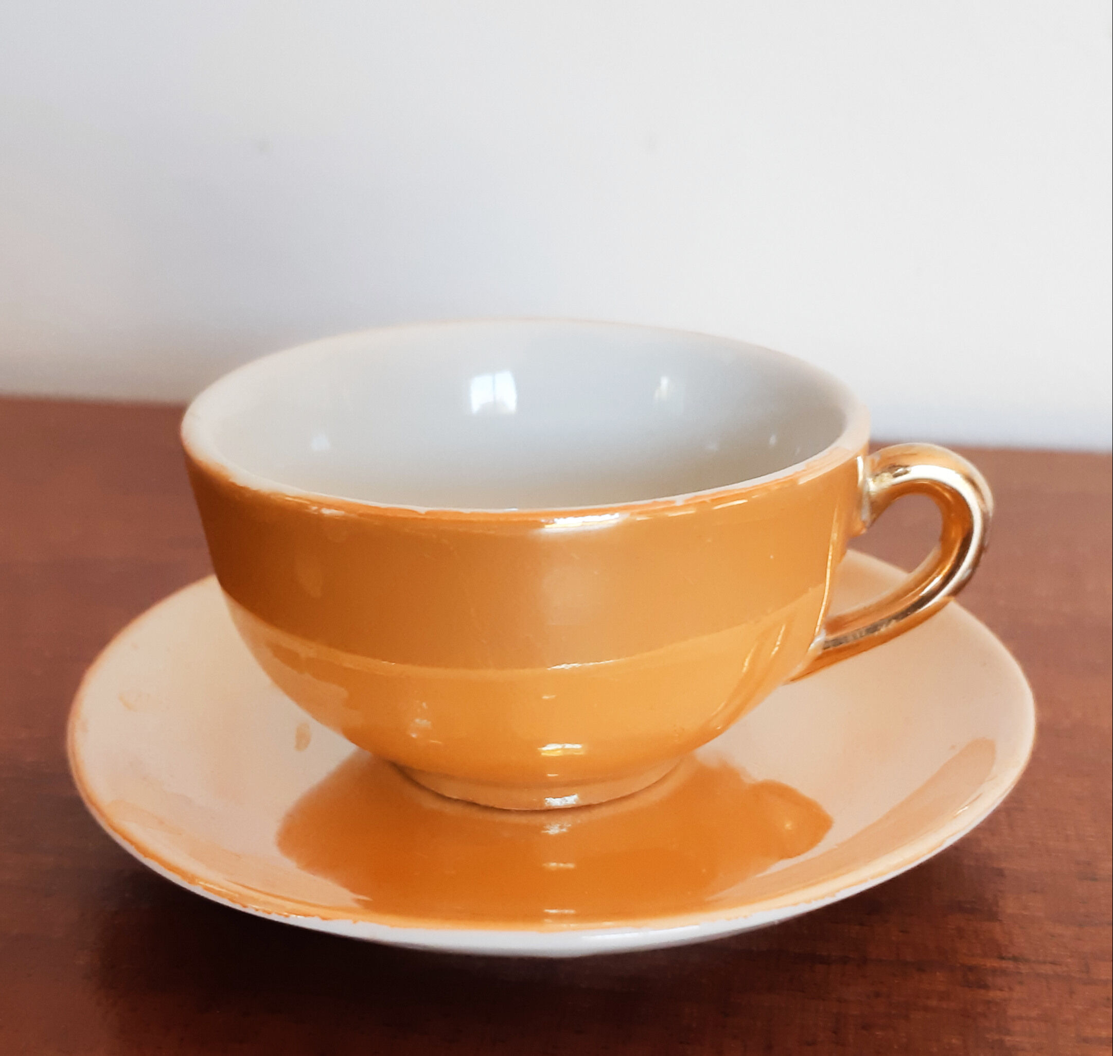 Limoges porcelain coffee service, for doll, vintage dinette