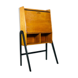 Vintage secretary with compass foot, France 1950's