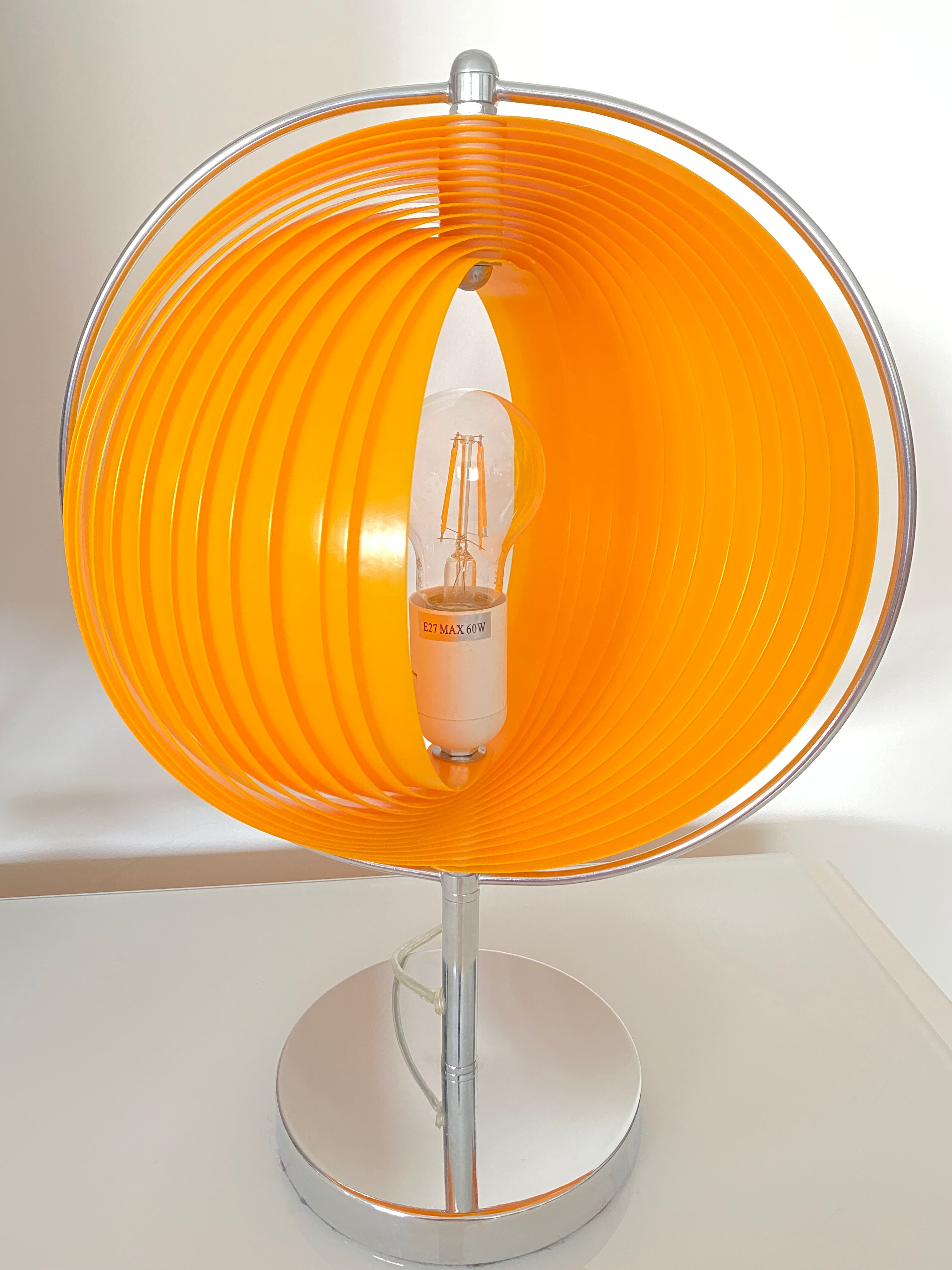 Vintage moon table lamp