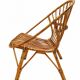 Vintage rattan armchair