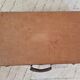 Antique leather and brass trunk/suitcase, high-end luggage circa 1930
