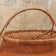 Vintage fruit cup year 50 rattan