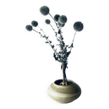 Stoneware flower vase