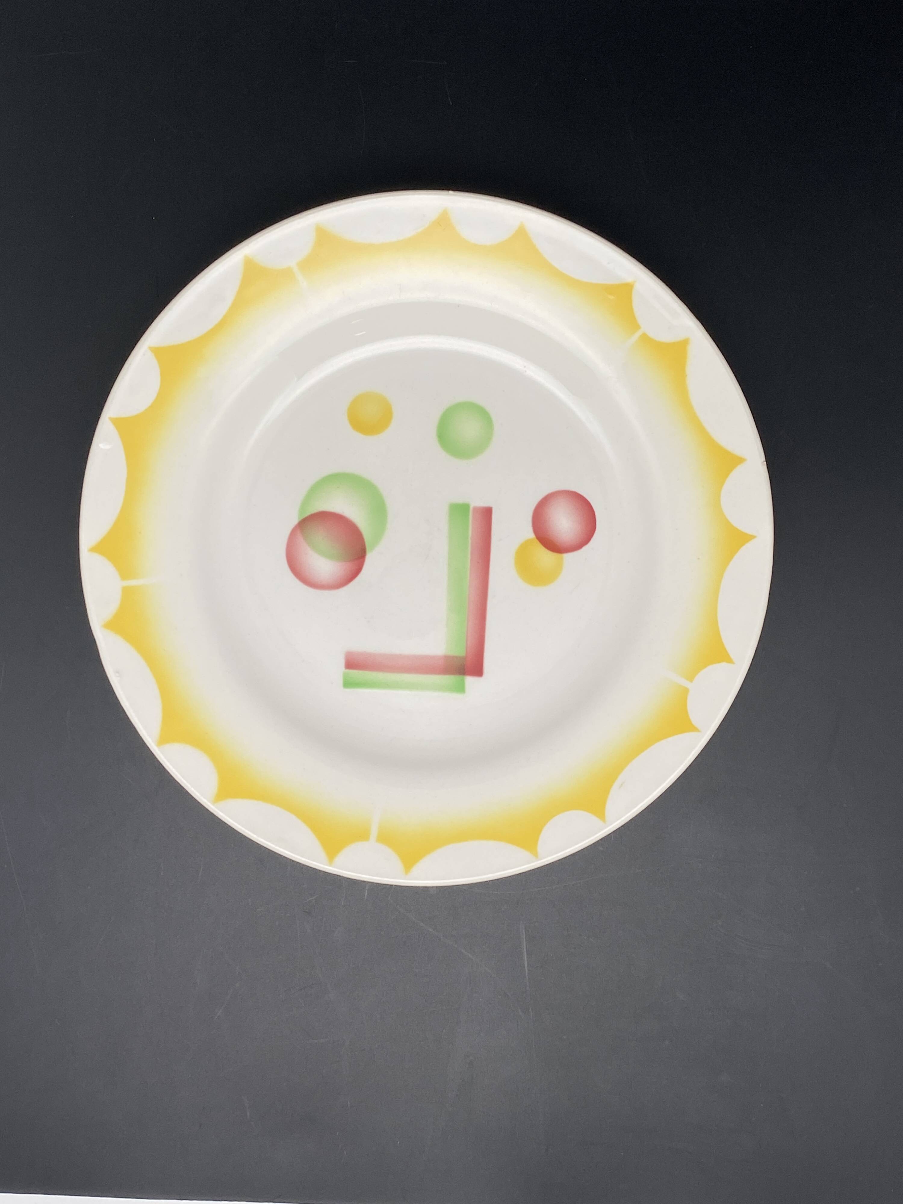 Dinner plates “Planètes” Collection Digoin Sarreguemines – MPM0324VLP1