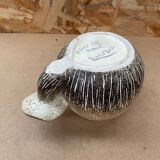 Ancien pot bruno dose poterie du breuil forme champignon