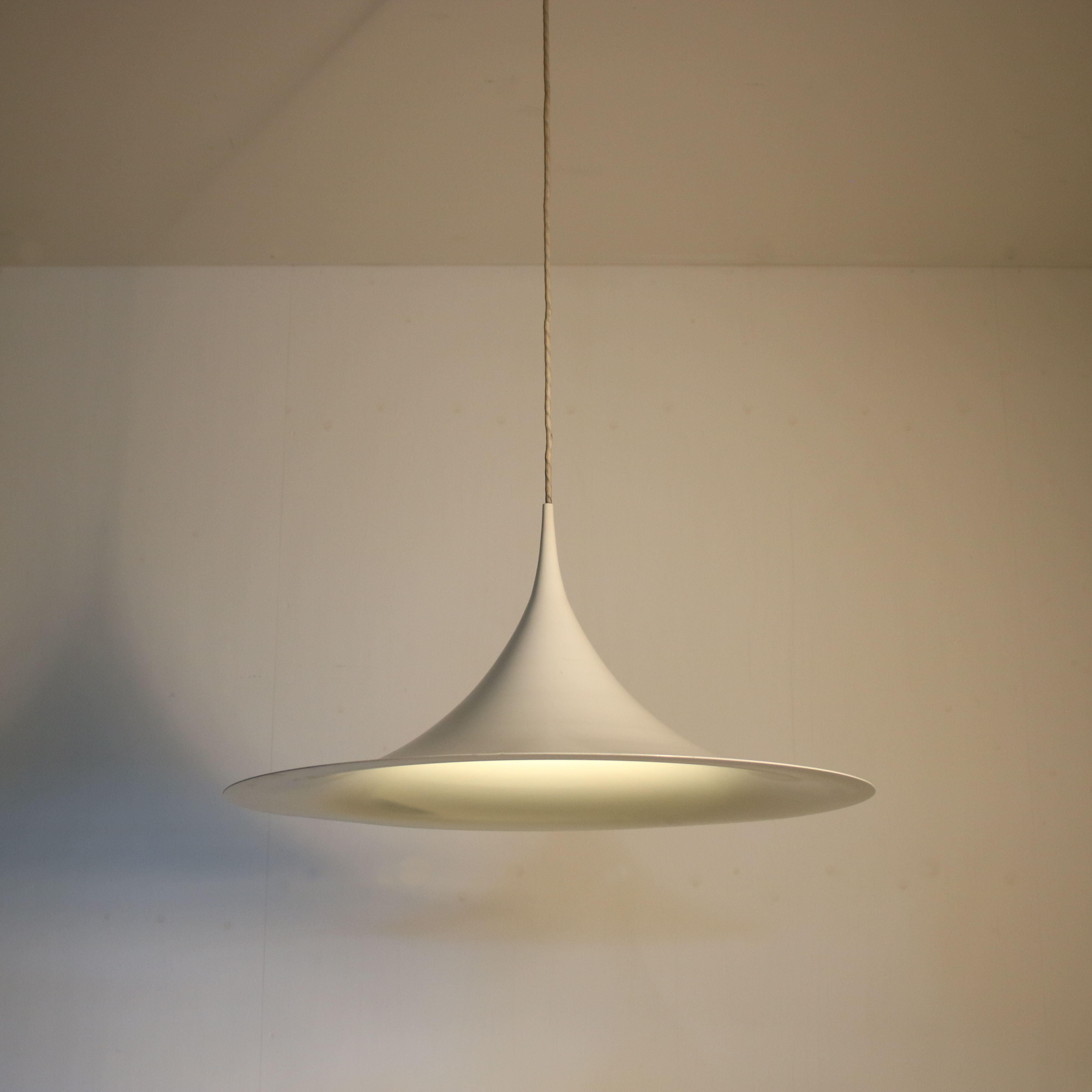1960s “Semi” pendant lamp by Claus Bonderup & Torsten Thorup for Fog & Morup, Denmark