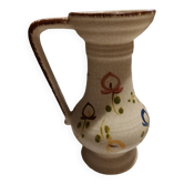 Pitcher in cracked stoneware, Angèle model by Claude Paci