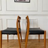 Pair of Scandinavian style chairs