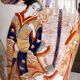 Large Chinese porcelain vase decorated with geishas and flowers, mid-19th century