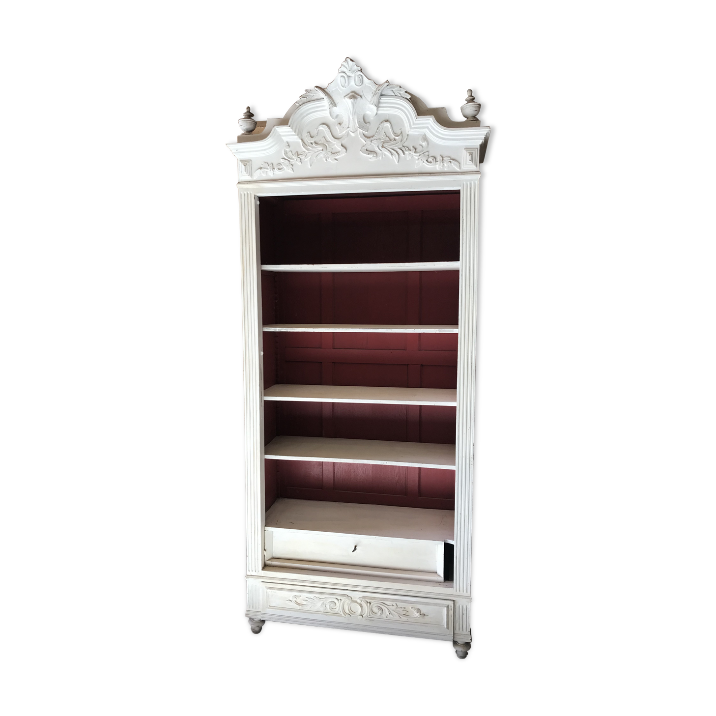 Painted Louis XV wardrobe