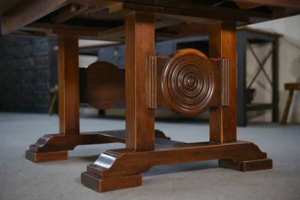 Table avec rallonges par Étienne Kohlmann 1960’s