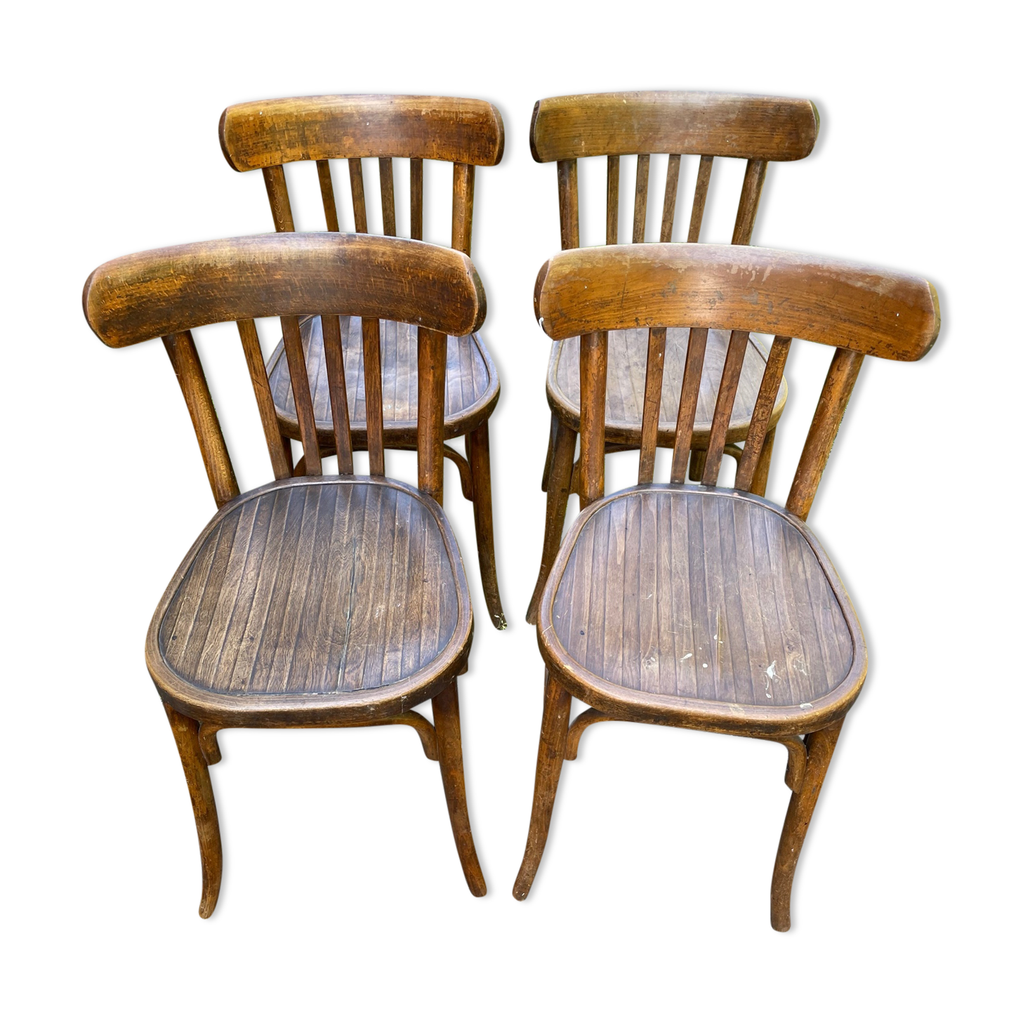 4 Baumann bistro chairs