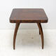 Fully renovated walnut Spider table H 259 by Jindřich Halabala, 1950´s