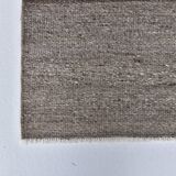 2x9 Brown Beige Striped Kilim Runner Rug 71x279Cm SK 241367
