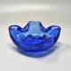 1960s Mid-century Ashtray or Catchall in Bullicante Murano Glass by Flavio
