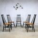 Lot de 5 chaises Ilmari Tapiovaara
